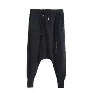 Women's Dark Harem Pants