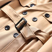 Load image into Gallery viewer, Double-breasted Trench Coat
