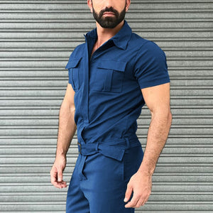 Belted Uniform Overalls