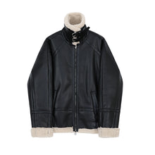 Load image into Gallery viewer, Winter Stand-up Collar Biker Jacket
