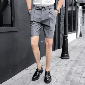 Summer Slim Suit Shorts