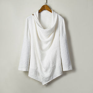 Cotton And Linen Mid-length Top