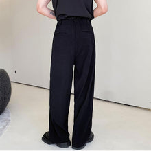 Load image into Gallery viewer, Solid Color Straight Drape Casual Pants
