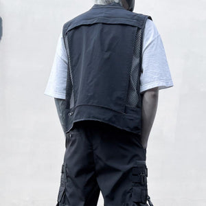 Techwear Dark Multi Pocket Casual Vest