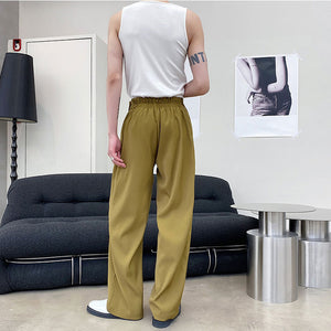 Three-dimensional Pressed Pleated Trousers