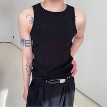 Load image into Gallery viewer, Side Cutout Crew Neck Vest
