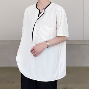 Round Neck Loose Shirt