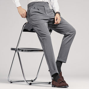 High Waist Slim Fit Naples Trousers