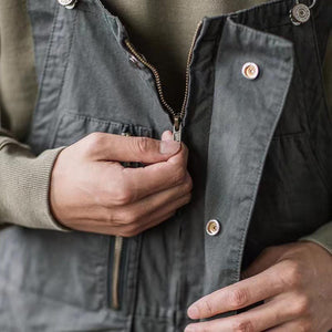 Multi-pocket Cargo Overalls