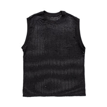 Load image into Gallery viewer, Cutout Sheer Sleeveless Vest
