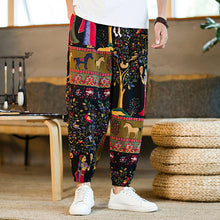 Load image into Gallery viewer, Vintage Print Harem Pants
