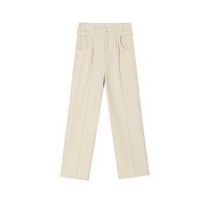 Retro Loose Straight Trousers