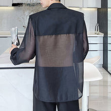 Load image into Gallery viewer, Translucent Organza Blazer
