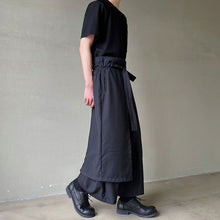 Load image into Gallery viewer, Vintage Tie Loose Wide Leg Pants
