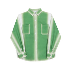 Load image into Gallery viewer, Green Gradient Long Sleeve Shirt
