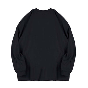 Simple Crew Neck Long Sleeve T-Shirt