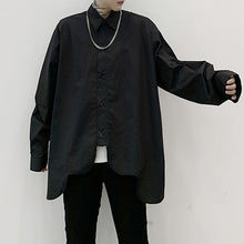 Load image into Gallery viewer, Rounded Hem Long Sleeve Shirt
