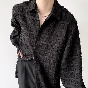 Dark Raw Long Sleeve Shirt