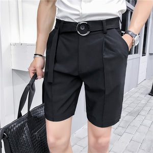 Summer Slim Suit Shorts