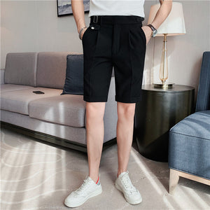 Thin Slim Straight British Shorts