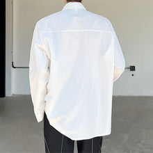 Load image into Gallery viewer, Cutout Loose Casual Long Sleeve Shirt
