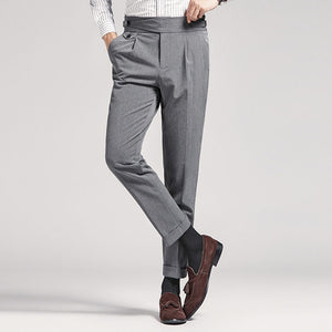 High Waist Slim Fit Naples Trousers