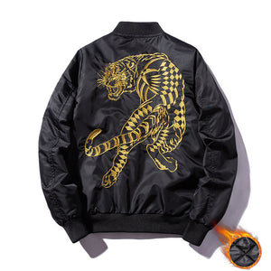 Embroidered Bomber Jacket