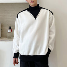 Load image into Gallery viewer, Contrasting Color Turtleneck Sweatshirt
