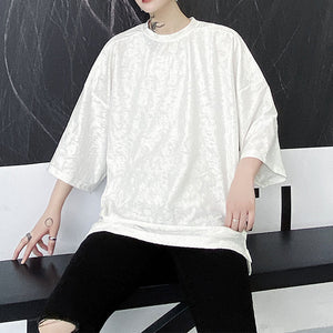 Loose Dropped Shoulder Short Sleeve T-Shirt