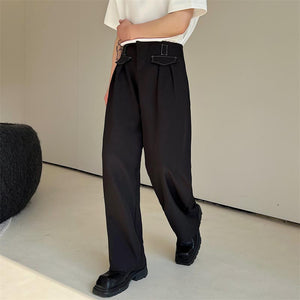 High Waist Straight Leg Lounge Pants