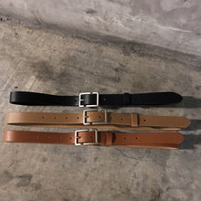 Load image into Gallery viewer, PU Leather Pin Buckle Thin Belt
