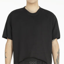 Load image into Gallery viewer, Simple Black Short Sleeve T-Shirt
