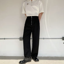 Load image into Gallery viewer, Loose Zip Casual Placket Trousers
