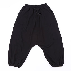 Japanese Dark Crotch Wide Leg Pants