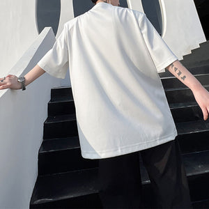 Irregular Patchwork Short Sleeve T-Shirt