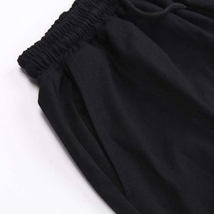 Japanese Dark Crotch Wide Leg Pants