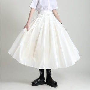 Puffy Multi-layered A-line Skirt