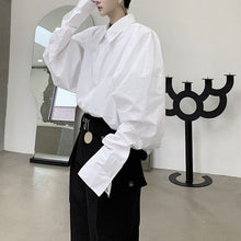 Load image into Gallery viewer, Puff Sleeve Loose Shirt
