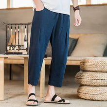 Load image into Gallery viewer, Men&#39;s Summer Linen Loose Casual Pants
