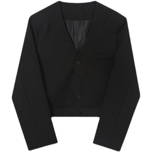 Short Single-breasted Blazer