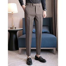 Load image into Gallery viewer, Drape Slim Business Suit Pants
