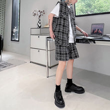 Load image into Gallery viewer, Vest And Shorts Casual Two Piece Set
