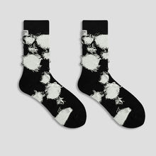 Load image into Gallery viewer, Color Block Tassel Socks
