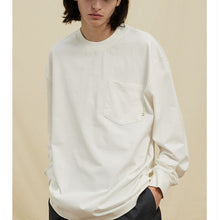 Load image into Gallery viewer, Cotton Basic Crew Neck Long Sleeve T-Shirt
