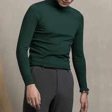 Load image into Gallery viewer, Half High Neck Slim-fit Sweater
