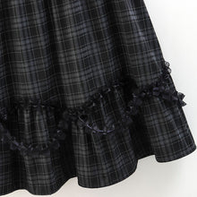 Load image into Gallery viewer, Plaid Lace Skirt
