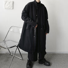 Load image into Gallery viewer, Japanese Loose Over-the-knee Thick Windbreaker
