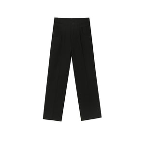 Retro Loose Straight Trousers