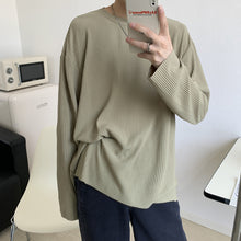 Load image into Gallery viewer, Thin Simple Solid Color Pullover Long Sleeve T-Shirt
