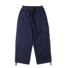 Load image into Gallery viewer, Japanese Loose Wide Leg Cargo Jeans
